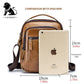 Men's Cowhide Genuine Leather Fashion Large Capacity Men's Shoulder Bags