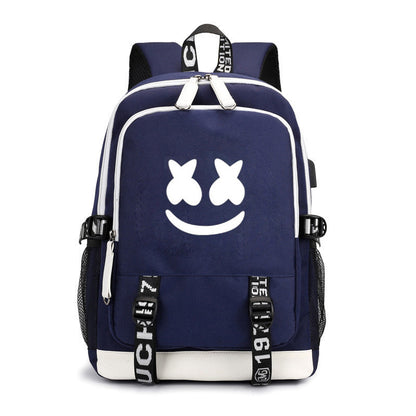 Electric Sound Cotton Candy Unisex Rechargeable Backpacks