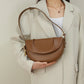 Women's Genuine Leather Niche Cowhide Pleated Underarm Shoulder Bags