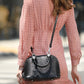 Women's Versatile Cowhide Shell Genuine Leather Fashion Handbags