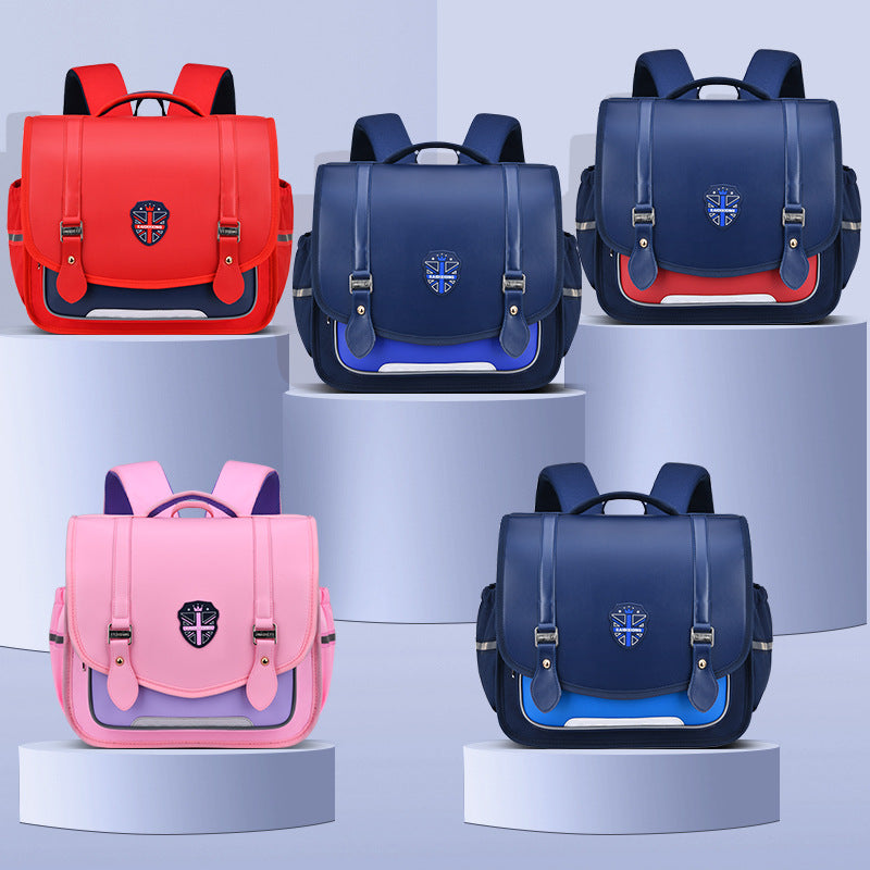 For Boy Large Capacity Spine Protection Elementary School Students' Schoolbags