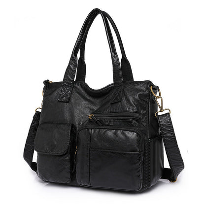 Retro Fashion Large Capacity Mom Soft Crossbody Bags