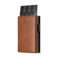 Men's Cool Metal Swiping Aluminum Alloy Card Holder