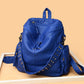 Women's High-grade Rivet Washed Leather Solid Color Crossbody Bags