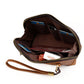 Men's Retro Crazy Horse Leather Clutch Headset Men's Handbags