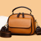Women's Box Doctor Leather Pattern Versatile Contrast Color Bags