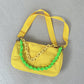 Macaron Female Fashion Grid Chain Large Shoulder Bags