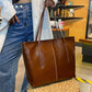 Women's Genuine Leather Western Style Texture Large Bags