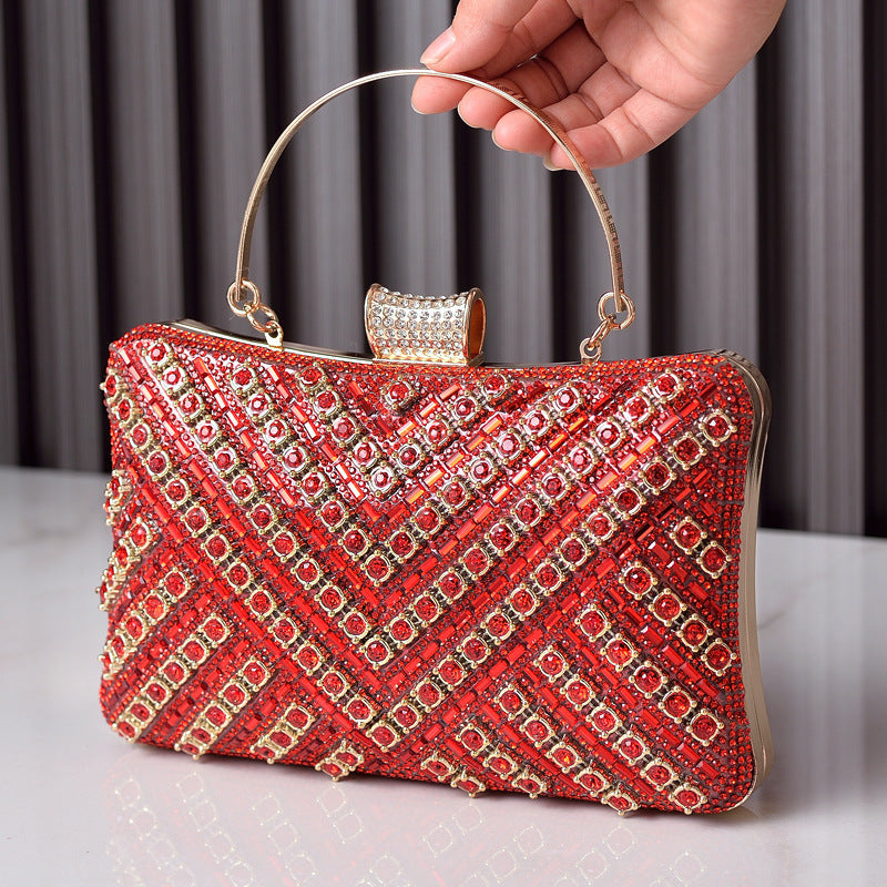 Women's Diamond High Sense Banquet Fashion Rhinestone Evening Bags