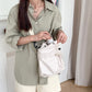 Large Capacity Canvas Drawstring Nylon Cloth Shoulder Bags
