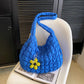 Women's Korean Style Cloud Fashion Large Capacity Small Square Bags
