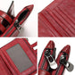 Men's Paul Double Zipper First Layer Cowhide Men's Wallets