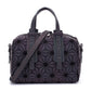 Women's Geometry Pattern Diamond Quilted Colorful Luminous Handbags