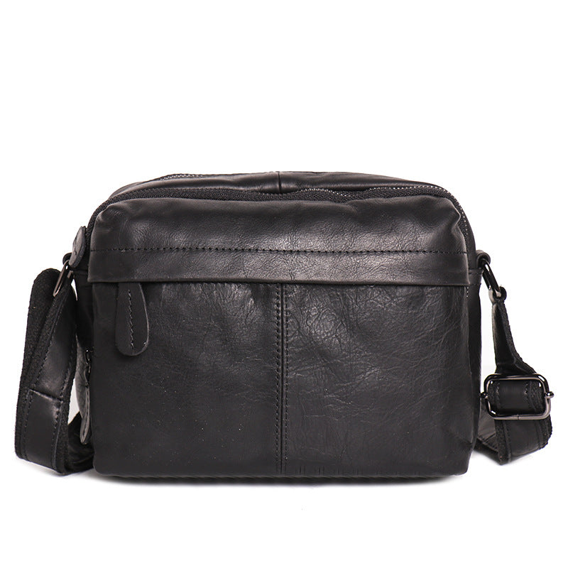 Women's & Men's Retro Fashion Closed Toe Layer Cowhide Bags