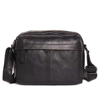 Women's & Men's Retro Fashion Closed Toe Layer Cowhide Bags