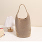 Women's One Straw Fashion Portable Woven Vacation Shoulder Bags
