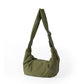 Capacity Nylon Cloth Texture Solid Color Shoulder Bags