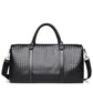 Fashion Leather Braided Korean Style Large Travel Bags