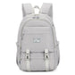 Women's Korean Style Simple Large Capacity Nylon Backpacks