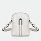 Women's Trendy Vintage Oil Wax Cowhide Double Crossbody Bags