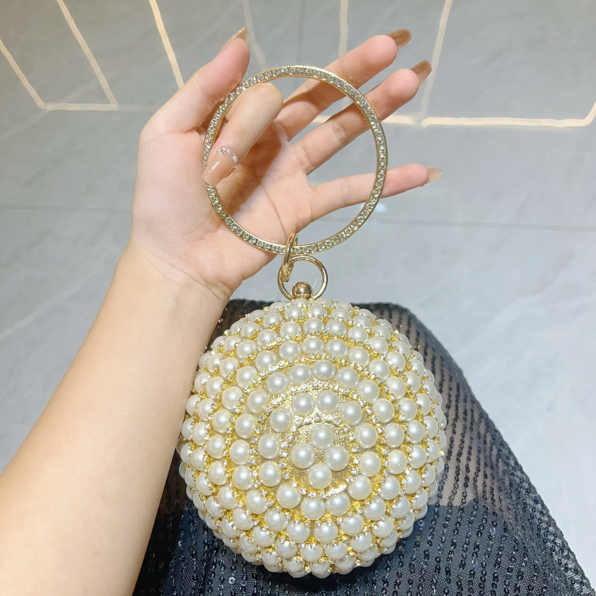 Vintage Pearl Bar Party Gathering Banquet Tote Bags