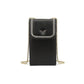 Layer Cowhide Simple Deer Head Mobile Female Phone Bags