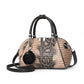Women's Shell Elegant Trendy Snakeskin Pattern Bags