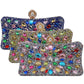 Women's Sunflower Dinner Banquet Clutch Cheongsam Evening Bags