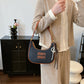 Women's Denim Crescent-shaped Underarm Fashion Selenodont Armpit Bags