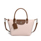 Women's Trendy Nylon Dumplings Fashionable Simple Contrast Handbags