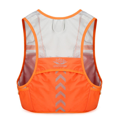 Running Reflective Vest Riding Safety Waistcoat Sports Backpacks