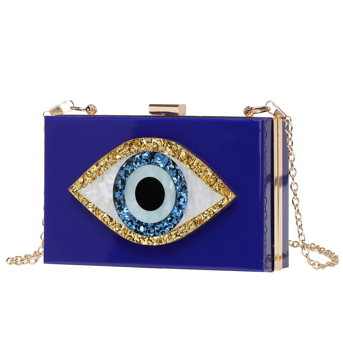 Creative Women's Dinner Glasses Acrylic Chain Handbags