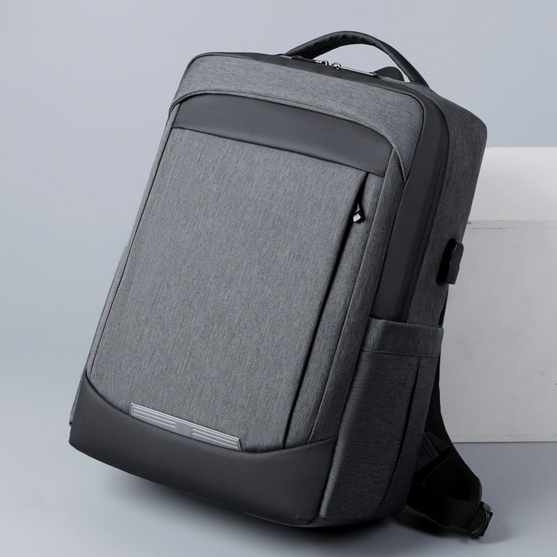 Waterproof Rechargeable Large Capacity Oxford Cloth Business Reflective Backpacks