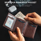 Men's Cool Metal Swiping Aluminum Alloy Card Holder
