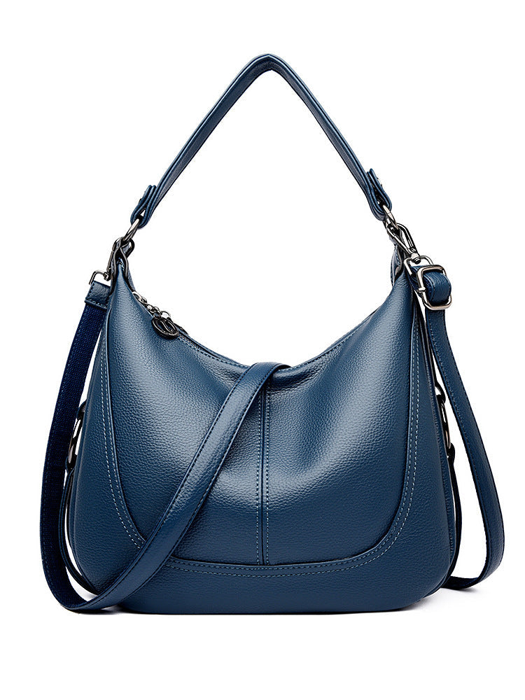 Women's High-grade Large Capacity Soft Leather Crossbody Bags