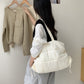 Winter Large Capacity Rhombus Feeding Cotton Bags