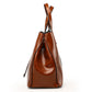 Women's Creative Slouchy Retro Portable Leather Handbags