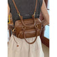 Women's Glamorous Unique Retro Textured Simple Small Square Bags