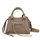 Women's Fashion Retro High Sense Black Commuter Crossbody Bags