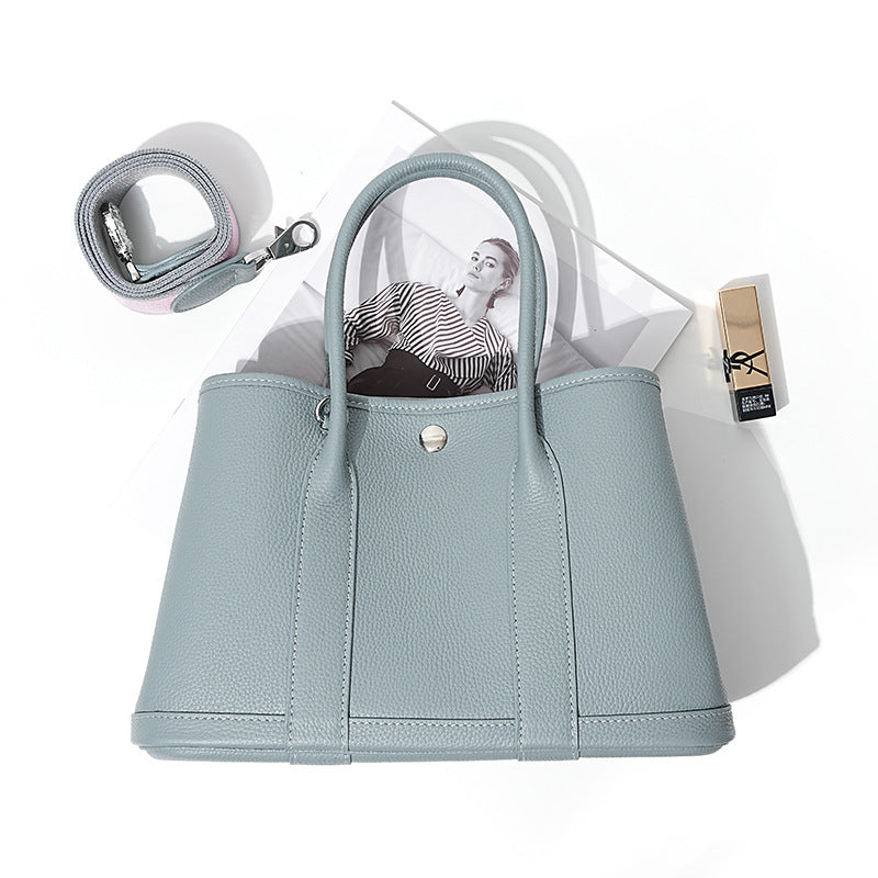 Women's Genuine Leather Portable Quality First Layer Handbags