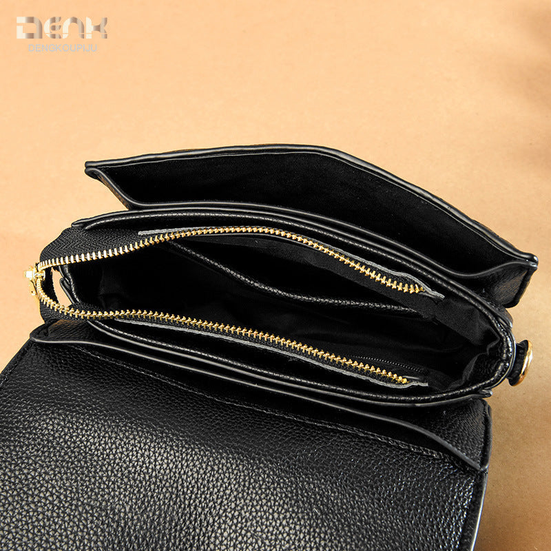 Women's Gentle Design Fashion Genuine Leather Crossbody Bags