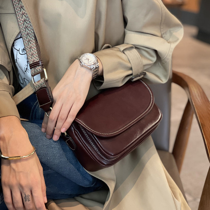 Women's Genuine Leather Cowhide Retro Fashion Bags