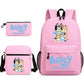 Women's & Men's & Three-piece Leisure Printed Large Capacity Backpacks