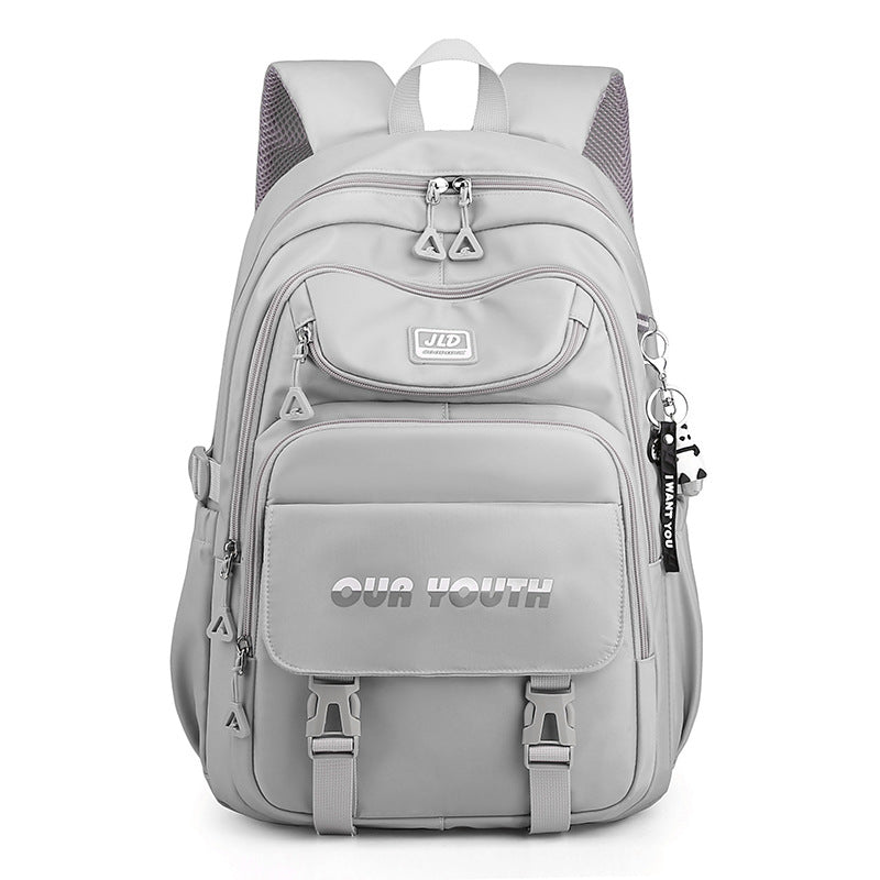 Junior High Simple Boys Lightweight Medium Middle School Students' Schoolbags