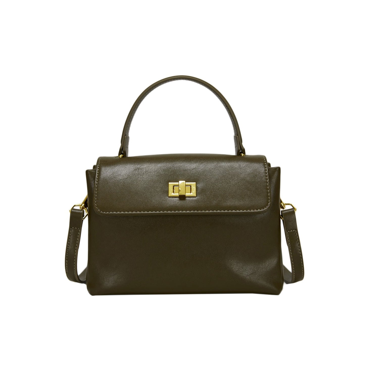 Women's Niche Texture Soft Cowhide Retro Versatile Handbags