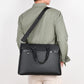 Men's Business Soft Leather Computer Fashion Handbags