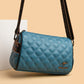 Women's Leather Fashionable Fashion Soft Wide Strap Shoulder Bags