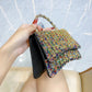 Western Style Full Diamond Clutch Classic Handbags