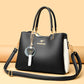 Women's Portable Fashion Color Contrast Elegant Practical Handbags
