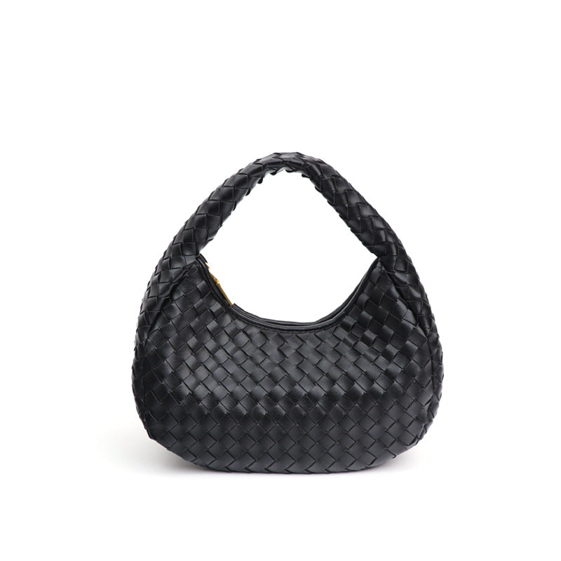 Women's Fresh Hand Carrying Crescent Minority Simple Handbags